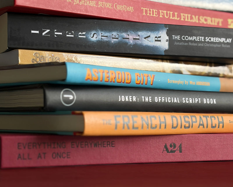  A selection of published film screenplays recommended by Fourth Wall Bookshop for 2026