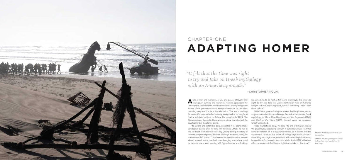 Filming The Odyssey: Inside the Making of Christopher Nolan's Modern Epic