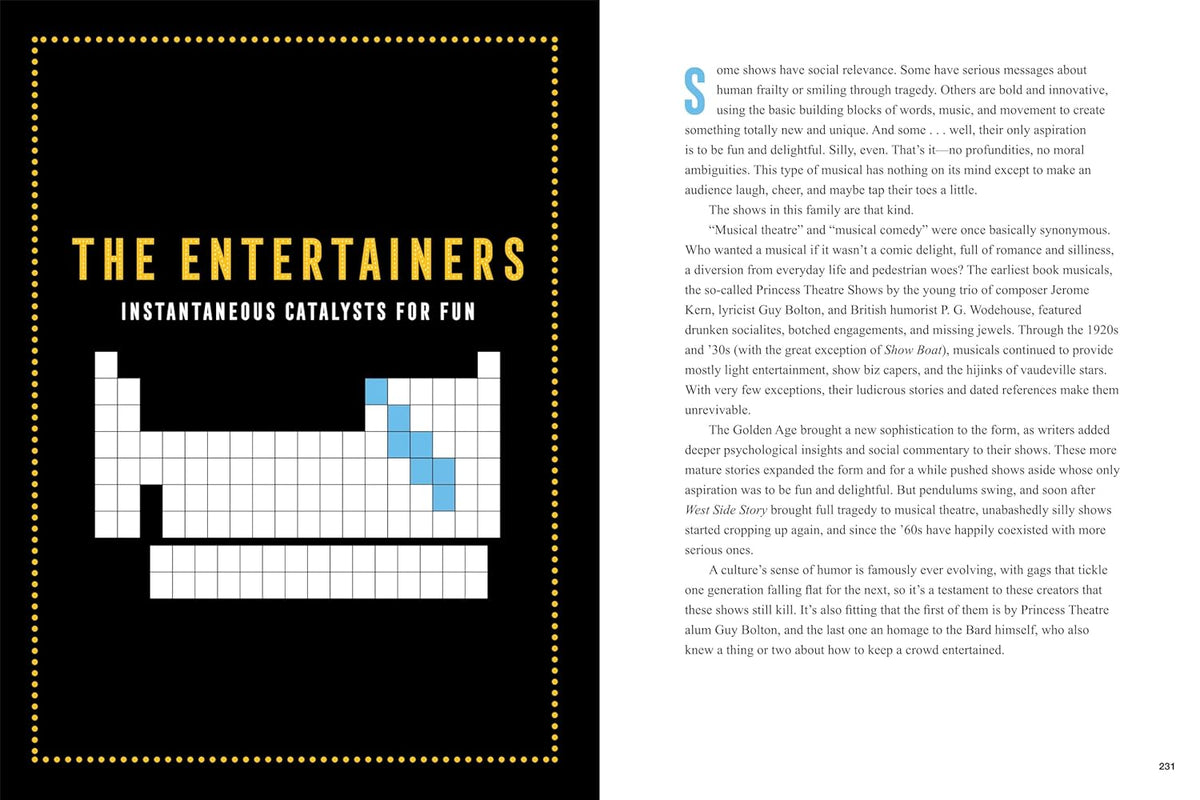 The Periodic Table of Broadway Musicals: An Illustrated Guide to 118 Essential Shows
