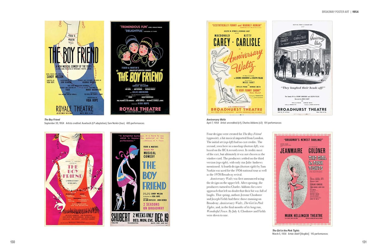 Broadway Poster Art: 1945–1969