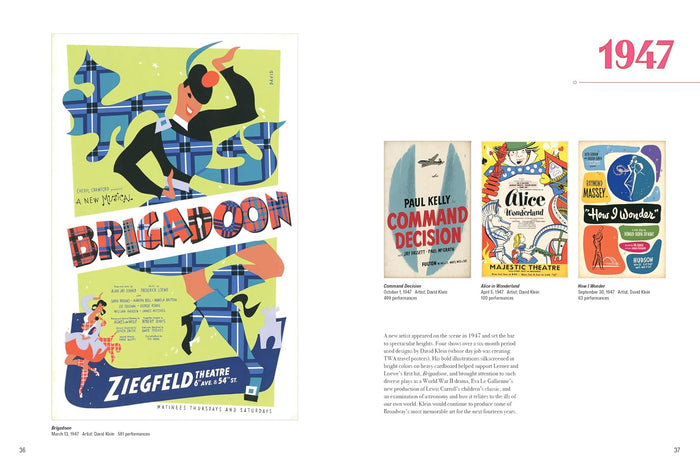 Broadway Poster Art: 1945–1969