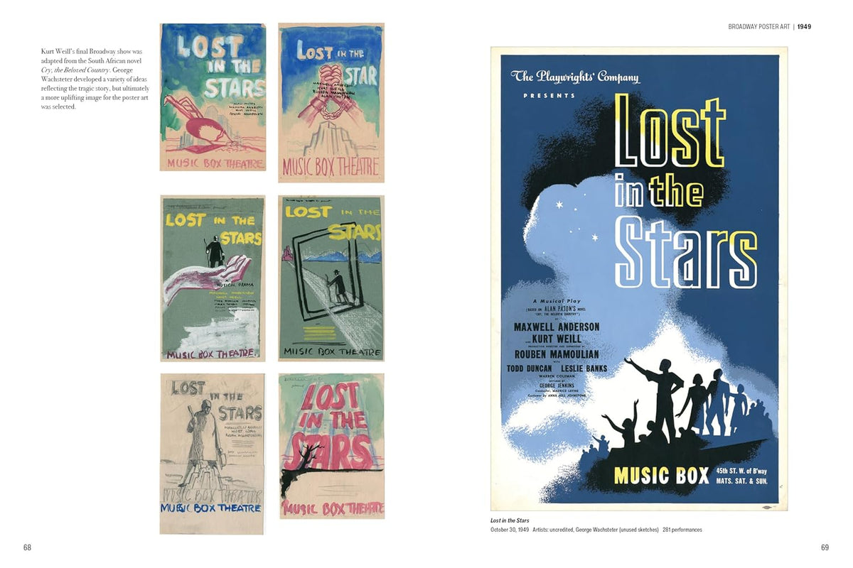 Broadway Poster Art: 1945–1969