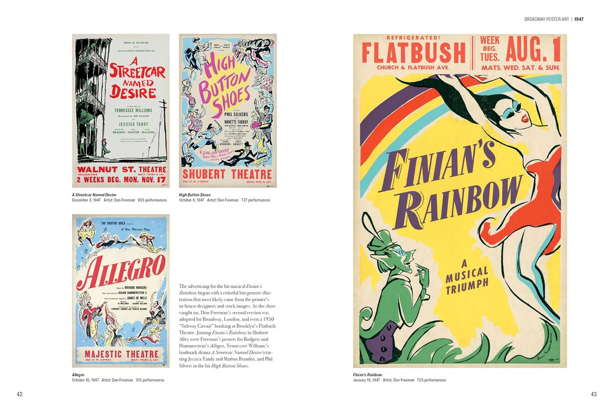 Broadway Poster Art: 1945–1969