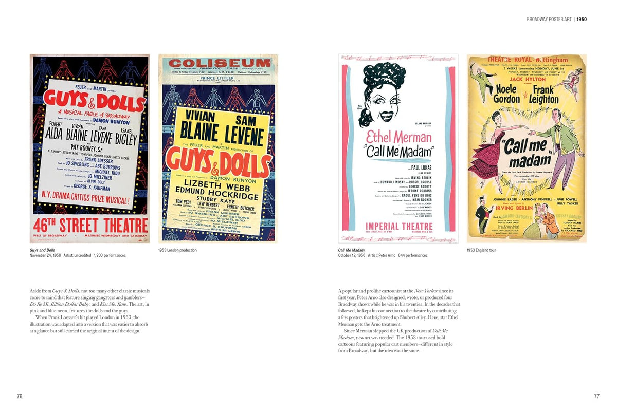 Broadway Poster Art: 1945–1969