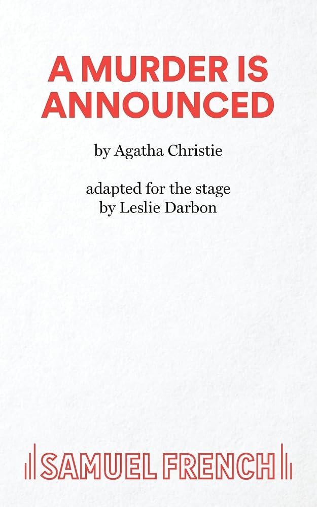 A Murder Is Announced (Adapted for the Stage) cover image