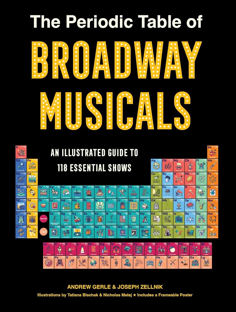 The Periodic Table of Broadway Musicals: An Illustrated Guide to 118 Essential Shows cover image