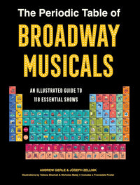 The Periodic Table of Broadway Musicals: An Illustrated Guide to 118 Essential Shows cover image