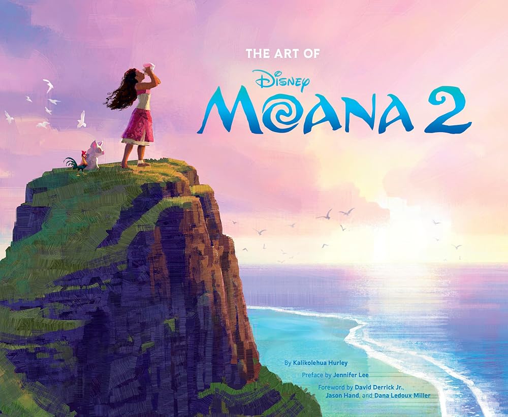 Disney The Art of Moana 2 cover image