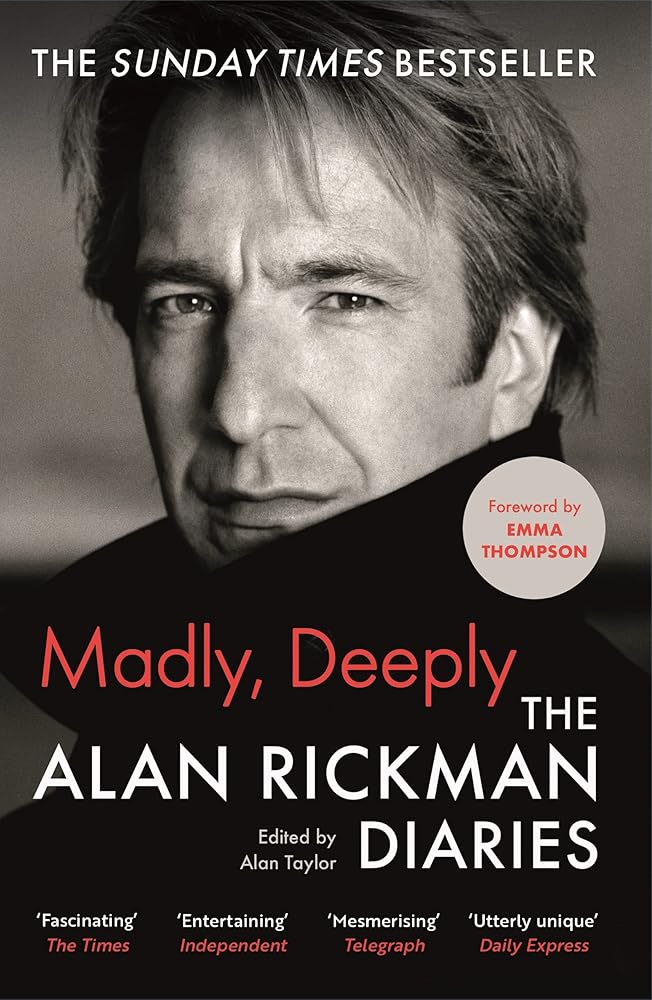Madly, Deeply: The Alan Rickman Diaries cover image