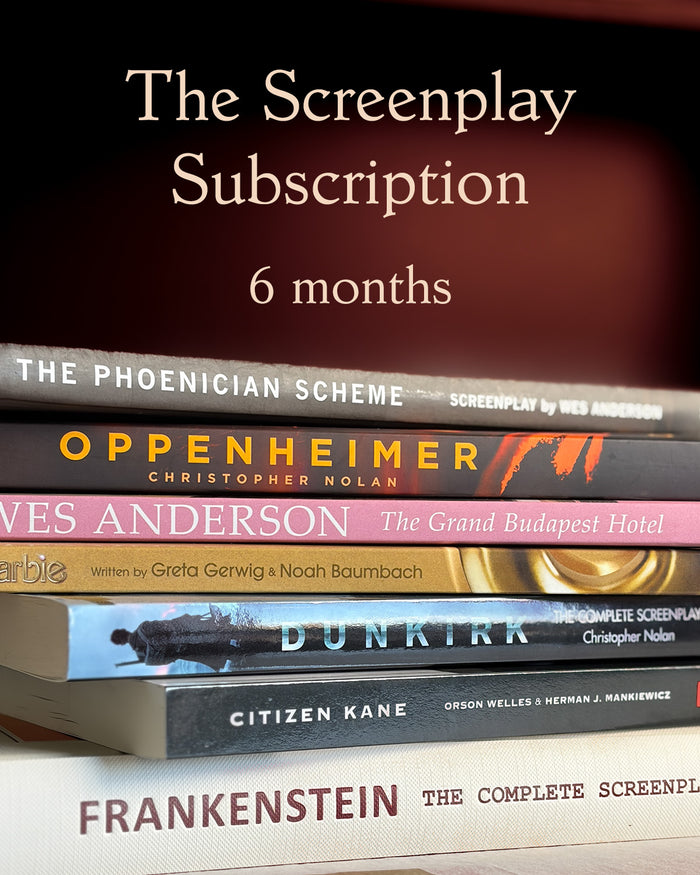 The Screenplay Subscription (6 months)